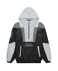 Canelo Vs Crawford Men's Black Once A Lifetime Half-Zip Jacket