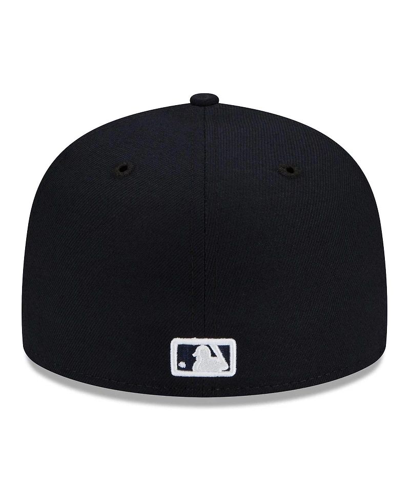 New Era Men's Navy Detroit Tigers 2025 Mlb Postseason Side Patch 59FIFTY Fitted Hat