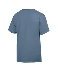 Comfortwash Men's Blue Texas Longhorns vs. Oklahoma Sooners Red River Rivalry Battle For The Golden Hat Matchup T-Shirt