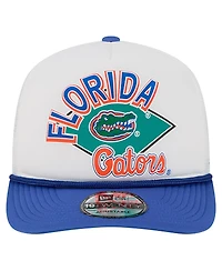 New Era Men's White Florida Gators Diamond 19TWENTY Golfer Adjustable Hat