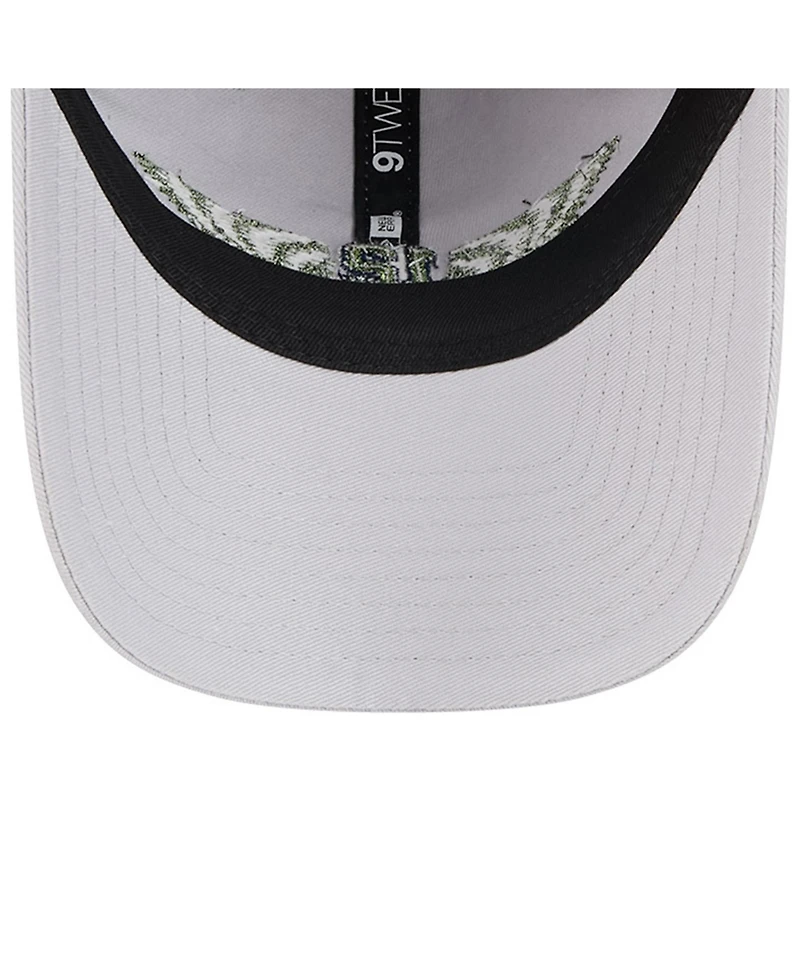 New Era Men's Wolf Gray Seattle Seahawks 2025 Rivalries Collection Team 9TWENTY Adjustable Hat