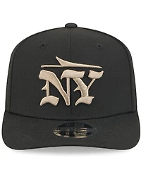 New Era Men's Black New York Jets 2025 Rivalries Collection Fan Pack 9SEVENTY Adjustable Hat