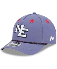 New Era Big Boys and Girls Meadow Blue New England Patriots 2025 Rivalries Collection 9FORTY A-Frame Adjustable Hat