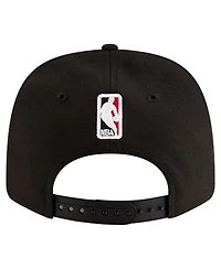 New Era Men's Black Chicago Bulls 9SEVENTY Stock Adjustable Hat