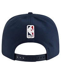 New Era Men's Navy La Clippers 9SEVENTY Stock Adjustable Hat