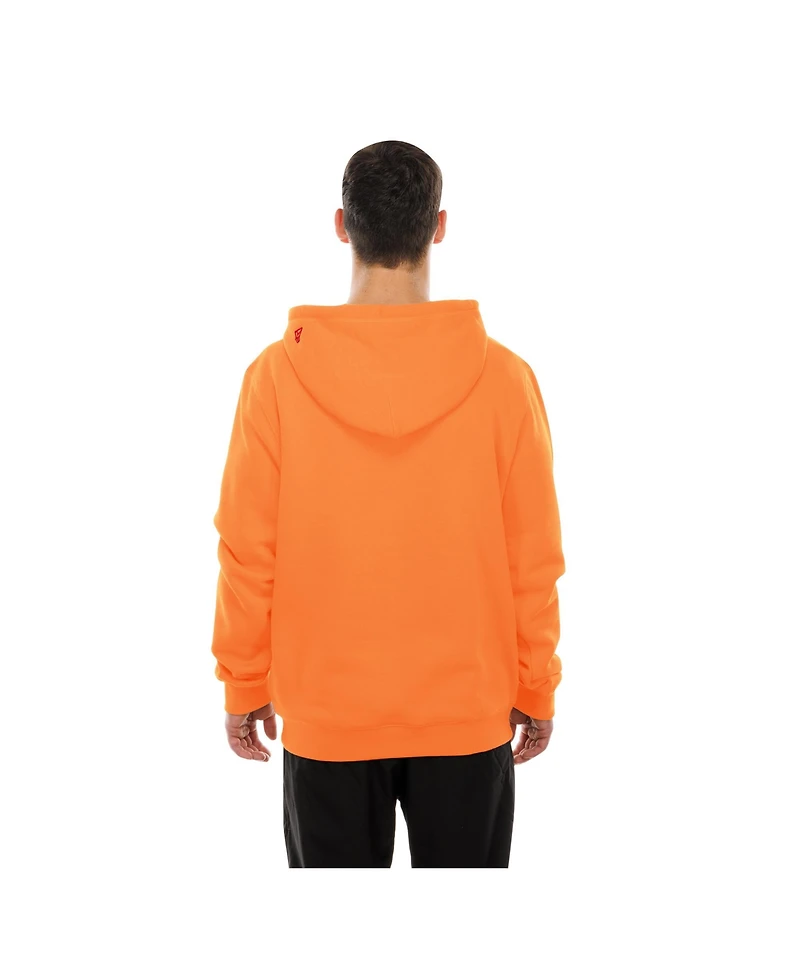 New Era Men's Orange Tampa Bay Buccaneers Combine Authentic Local State Throwback Hoodie