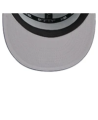 New Era Men's Blue/Navy Minnesota Timberwolves Outdoor Split Panel 9FIFTY Snapback Hat