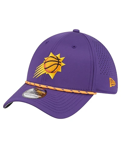 New Era Men's Purple Phoenix Suns Featherweight Poly Rope Flex 39Thirty Hat