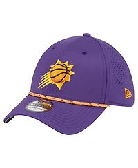 New Era Men's Purple Phoenix Suns Featherweight Poly Rope Flex 39Thirty Hat