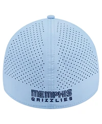 New Era Men's Light Blue Memphis Grizzlies Featherweight Poly Rope Flex 39Thirty Hat