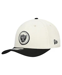 New Era Men's Stone Las Vegas Raiders Loyal Corduroy 9SEVENTY Adjustable Hat