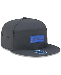 New Era Men's Charcoal Buffalo Bills 2025 Sideline Cold Weather Split Panel 9FIFTY Snapback Hat