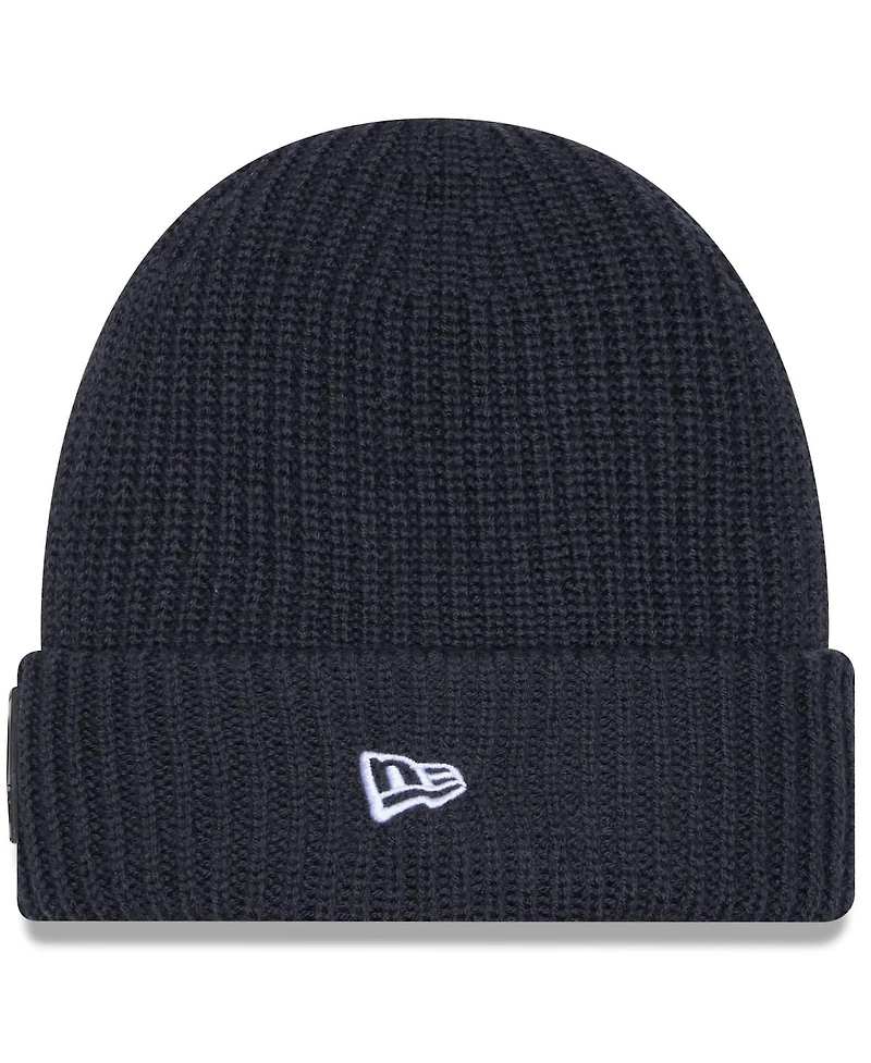 New Era Men's Charcoal Pittsburgh Steelers 2025 Sideline Cold Weather Cuffed Knit Hat