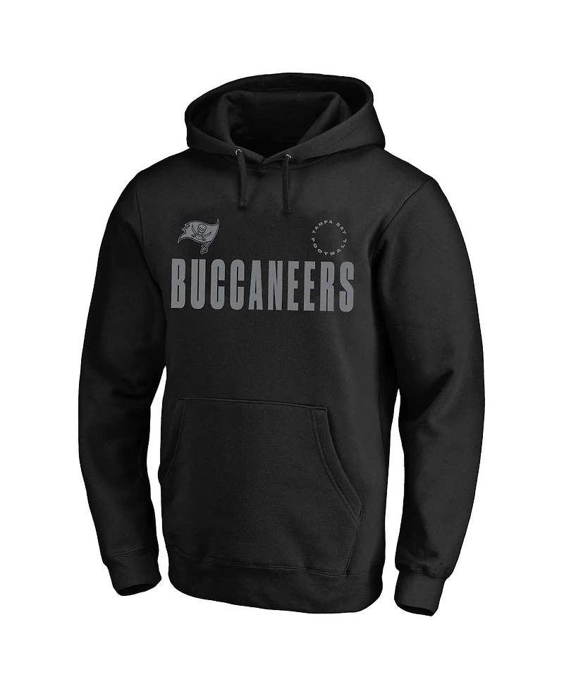 Fanatics Men's Black Tampa Bay Buccaneers Big Tall Chip Shot Hoodie