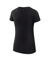 G-iii 4Her by Carl Banks Women's Black Boston Celtics Super-Slim Fit Lightweight Filigree Logo T-Shirt
