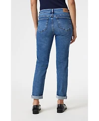 Mavi Jeans Women's Mavi Emma Slim Boyfriend In Mid Brushed Tribeca