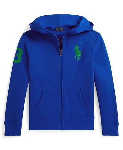 Polo Ralph Lauren Boys 8-20 Big Pony Fleece Full-Zip Hoodie
