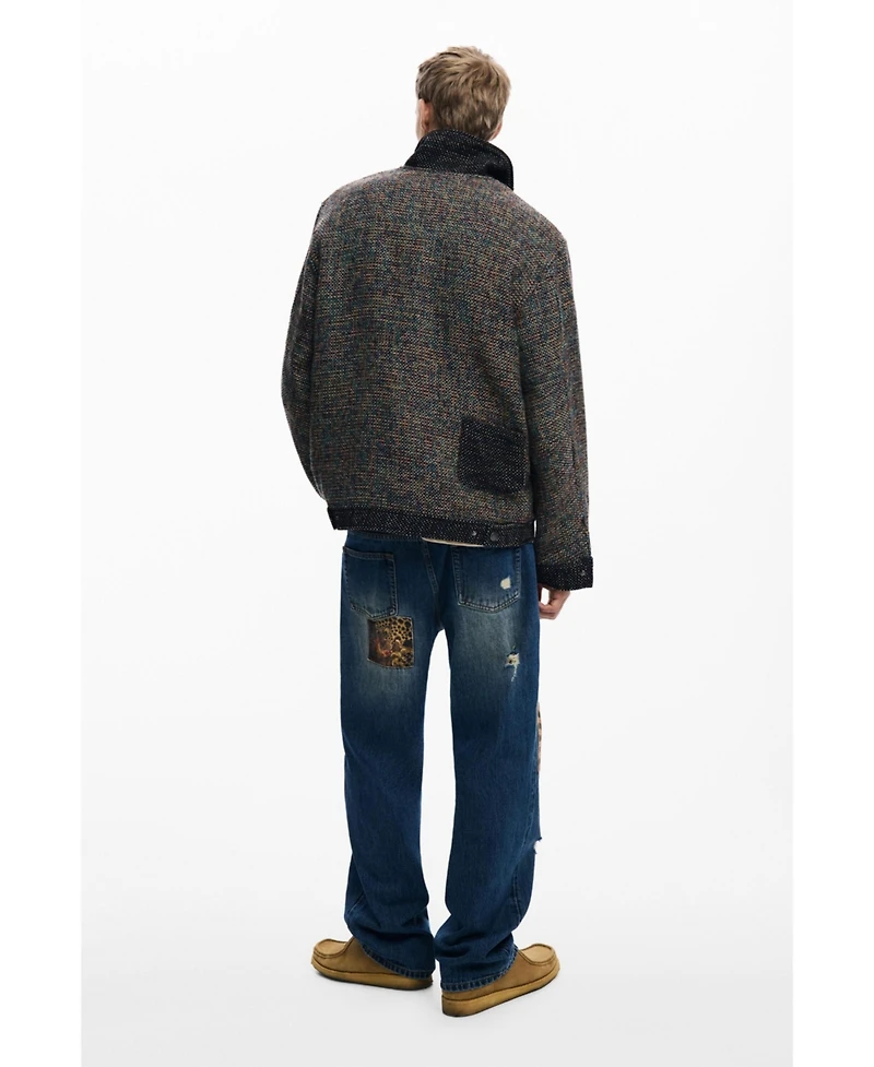 Desigual Men's Mottled pocket jacket
