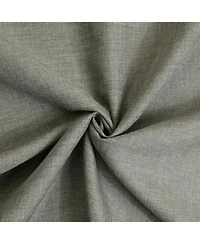 Habitat 100% Polyester Milo Light Faux Linen Solid Filtering Grommet Curtain Panel 52" x 95" Grey