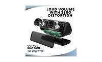 Oontz Angle 3 Ultra Bluetooth Speaker 2PK, Black