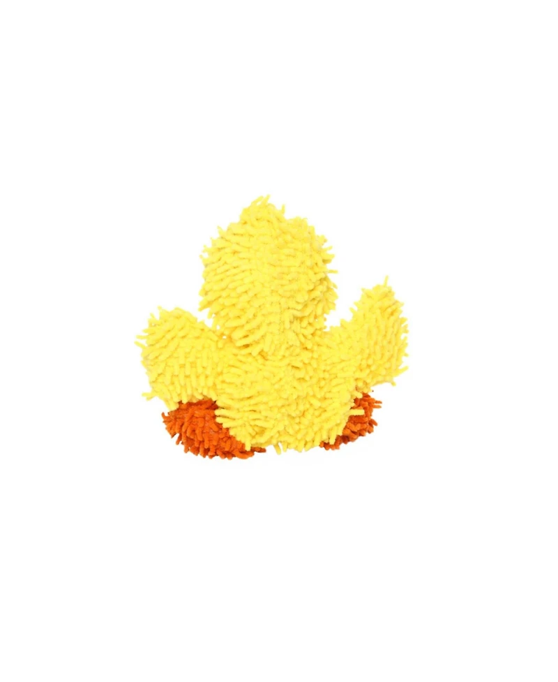 Mighty Jr Microfiber Ball Duck and Elephant 2 Pack, Dog Toy