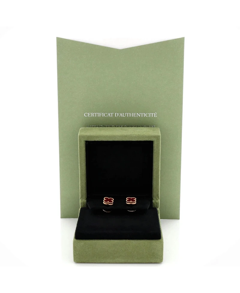 Pre-Owned Van Cleef & Arpels Sweet Alhambra Stud Earrings