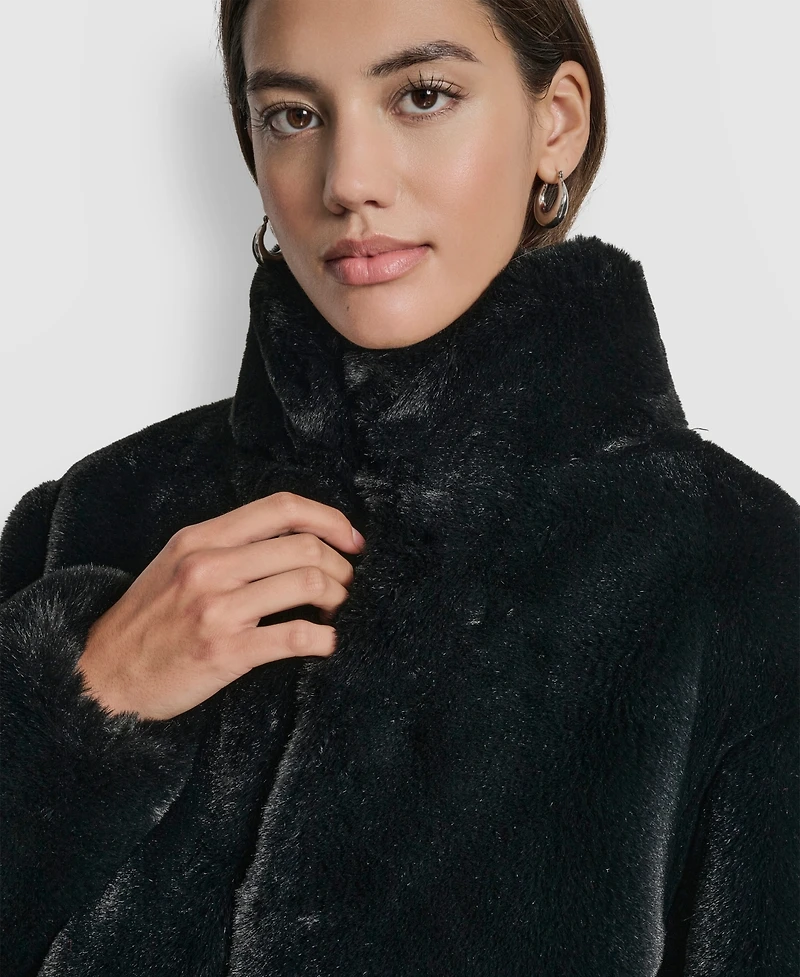 Dkny Jeans Women's Long-Sleeve Cropped Jacket