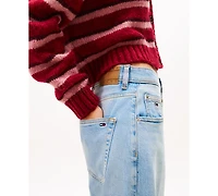 Tommy Jeans Women's Charlie Mid Rise Loose Wide Leg