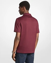 Michael Kors Men's Textured Polo Shirt