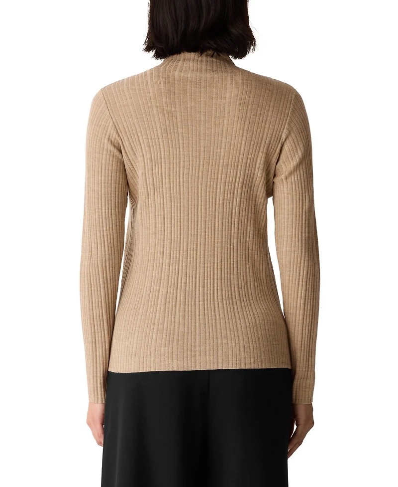 Eileen Fisher Women's Turtleneck Sweater, Regular and Plus