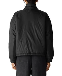 Eileen Fisher Women's High Collar Puffer Jacket, Regular and Plus