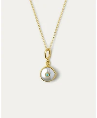 Ottoman Hands Amalfi Pearl Pendant Necklace