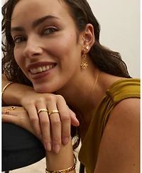 Ottoman Hands Star Drop Earrings
