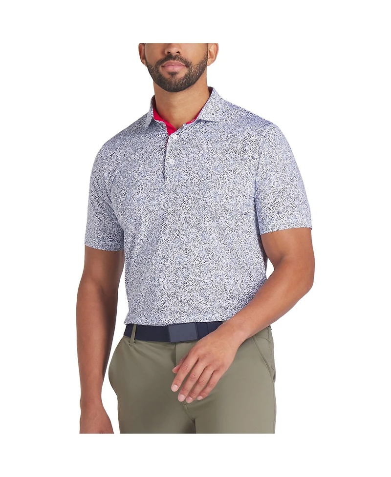 Puma Golf Men's X Volition Fireworks Golf Polo