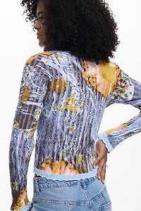 Desigual Women's Lightweight floral sweater