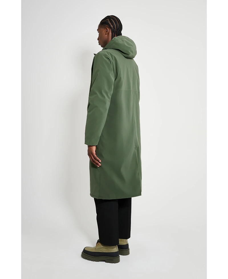 Stutterheim Men's Stockholm Long Matte Winter Coat