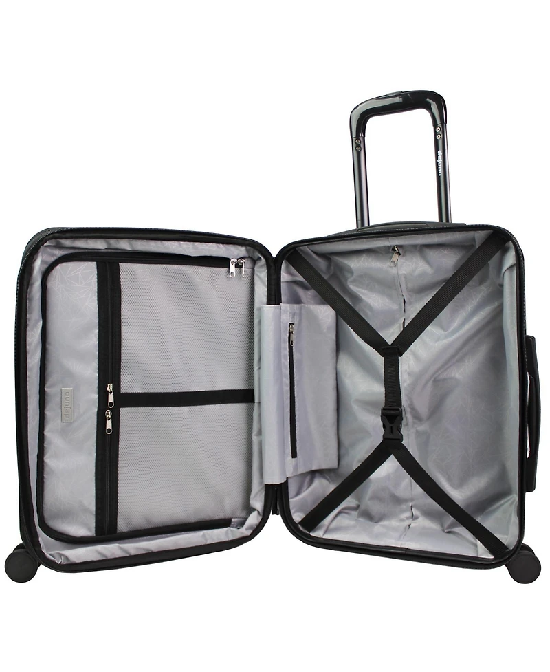 World Traveler Dejuno Tonal 20-Inch Carry-On Polycarbonate Luggage