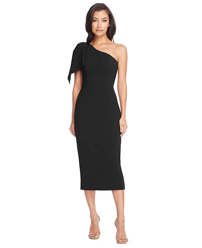 Dress the Population Tiffany Asymmetrical Midi