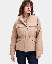 Michael Kors Women's Short Quilted Coat