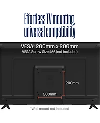 Westinghouse 40" Roku Smart Tv – 1080p Full Hd Led with Wi-Fi, Flat Screen Compatible with Apple HomeKit, Alexa, Google Assistant