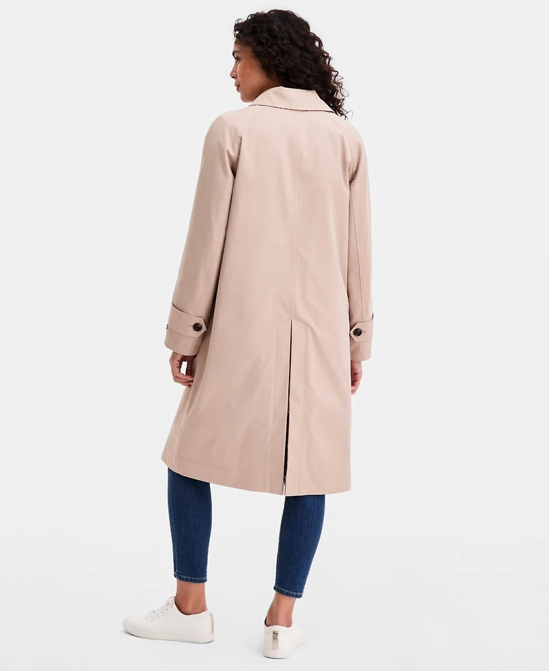 Tommy Hilfiger Women's Single-Breasted Raincoat
