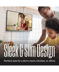 Westinghouse 24" Hd Led Non-Smart Tv – Flat Screen with Hdmi, Usb, Vga & V-Chip Parental Controls, Works with Fire Stick, Roku, Apple Tv