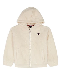 Tommy Hilfiger Girls 7-16 Minky Zip Front Hoodie