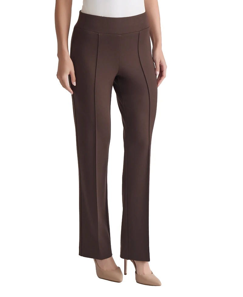 Jones New York Women's Pull On Pintuck Trousers Pants