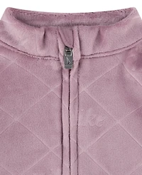 Nike Baby Girls Velour Monogram Coverall