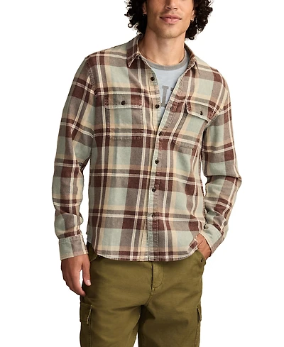 Lucky Brand Men's Long-Sleeve Regular Fit Flannel Shirt