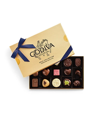 Godiva Assorted Chocolate Gift Box with Ribbon, 15-Pc.