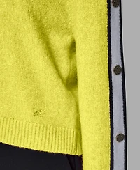 Karl Lagerfeld Paris Women's Contrast Trim Pull-On Sweater