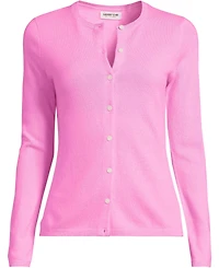 Lands' End Women's Cashmere Cardigan Sweater