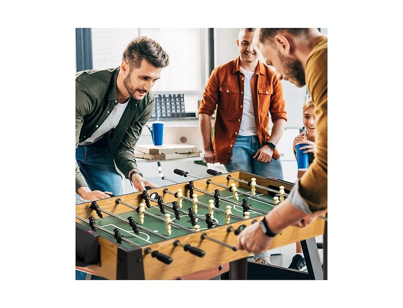 48 Inch Competition Sized Home Recreation Wooden Foosball Table